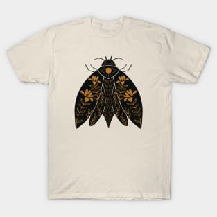 Dark Omens Moth - Black T-Shirt